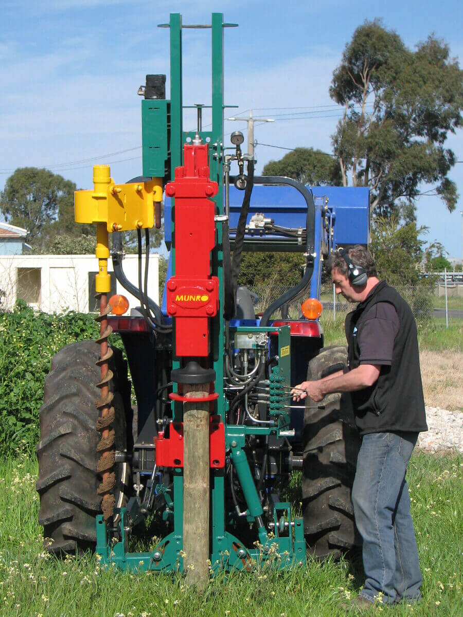 Munro Post Driver Munro Autodriver with hole