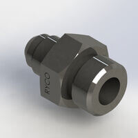 9/16 JIC - M 7/8 UNO M Nipple WITH O RING