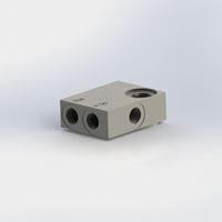 manifold block- counterbalance valve