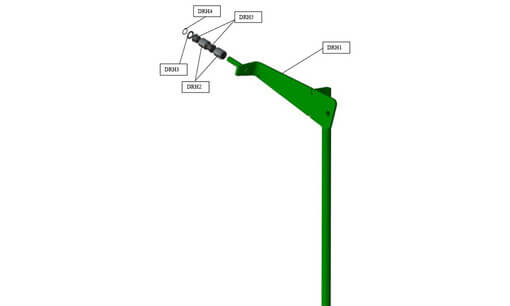 DHM-Carry Beam +amp Frame