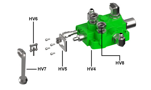 DH Tele-Hydraulic Ram