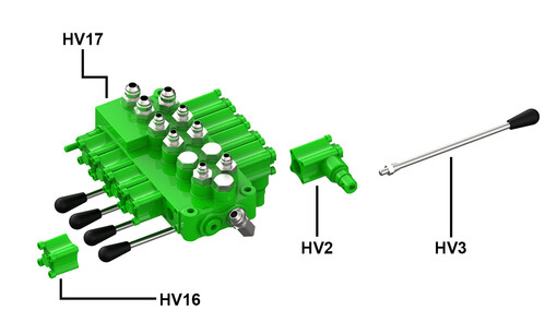 DH Tele-Hydraulic Ram